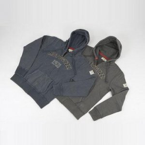 Moto Guzzi Vintage Look Hooded Zip Sweat