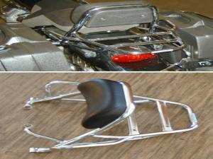 Nevada Luggage Rack with Backrest