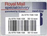 SPECIAL DELIVERY NEXT DAY�